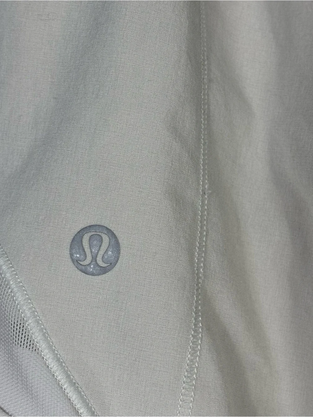 Lululemon Hotty Hot High Rise Lined Shorts Light Gray Size 4 Running Gym